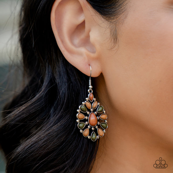 Lively Luncheon - Multi Earrings