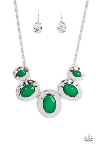 Rivera Rendezvous - Green Necklace