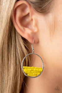 Head-Over-Horizons - Yellow Earrings