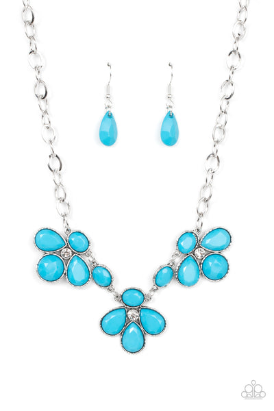 SELFIE-Worth - Blue Necklace