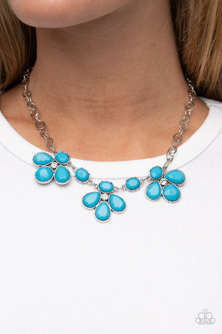 SELFIE-Worth - Blue Necklace