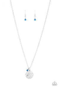 Minimal EFFORTLESS - Blue Necklace