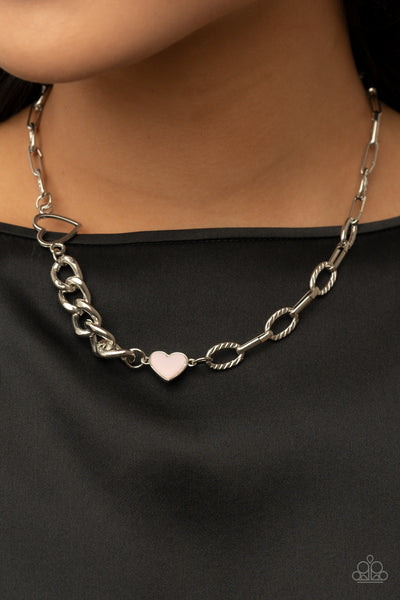 Little Charmer - Pink Necklace