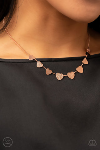 Dainty Desire - Copper Choker Necklace