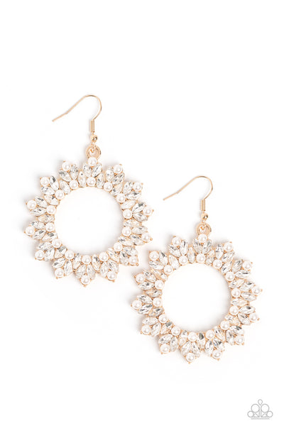Combustible Couture - Gold Earrings