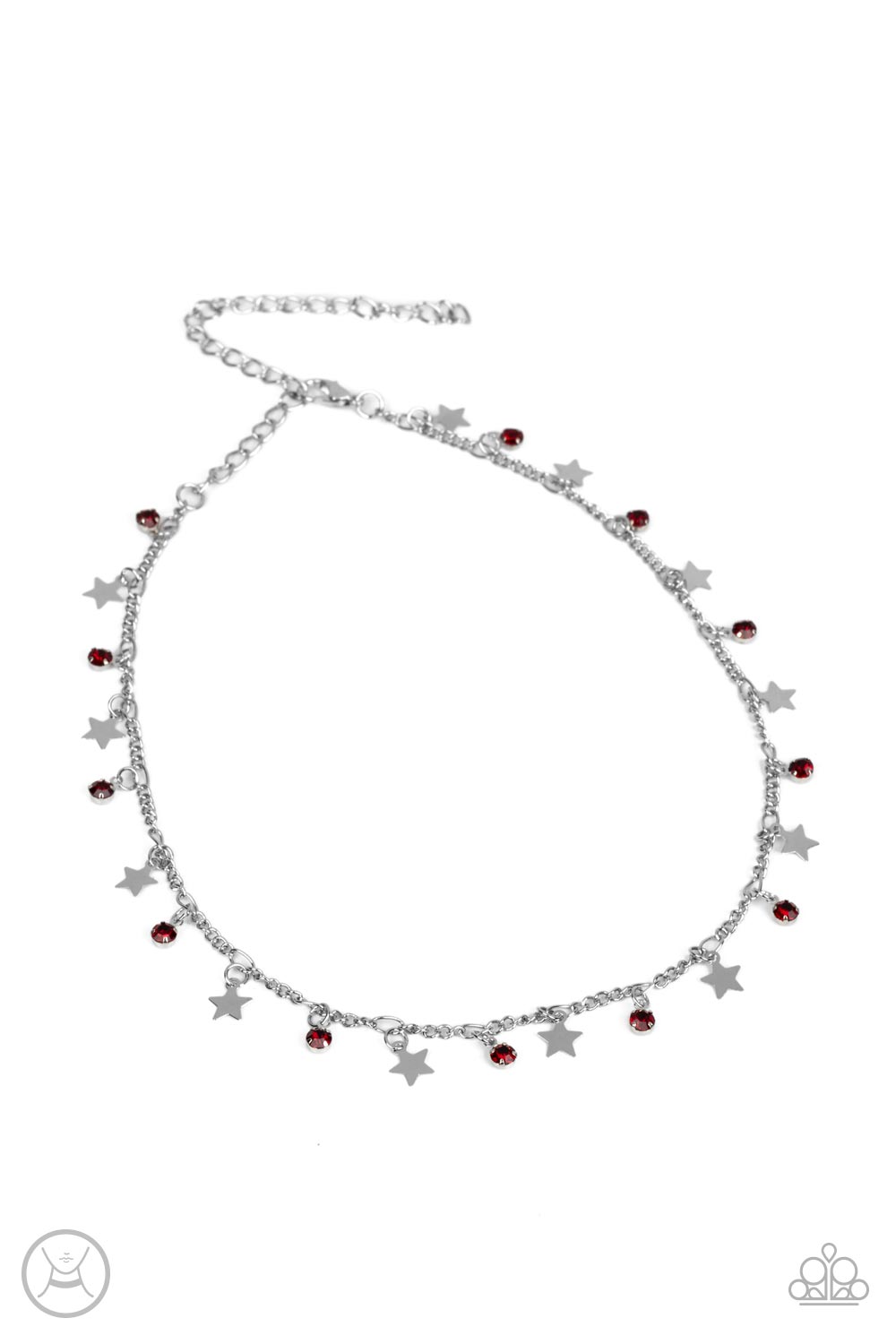 Little Lady Liberty - Red Choker Necklace