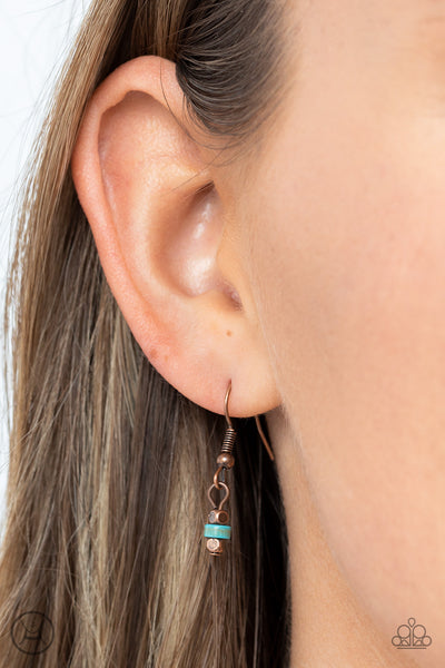 Retro Rejuvenation - Copper Choker Necklace