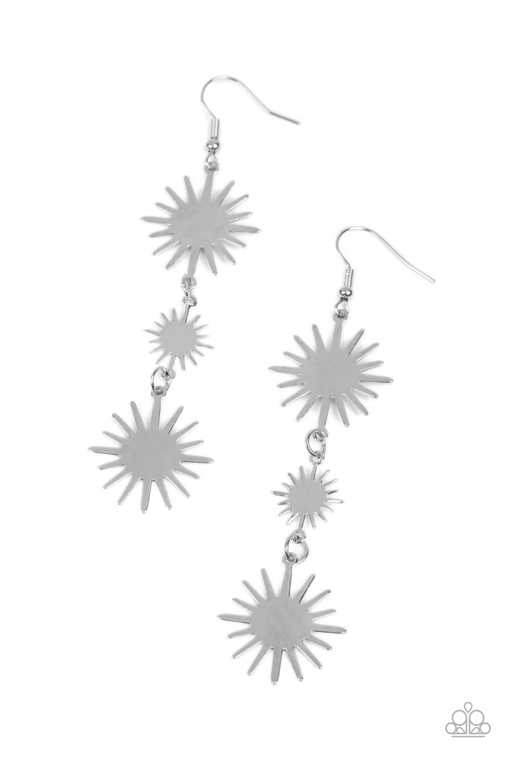 Solar Soul - Silver Earrings