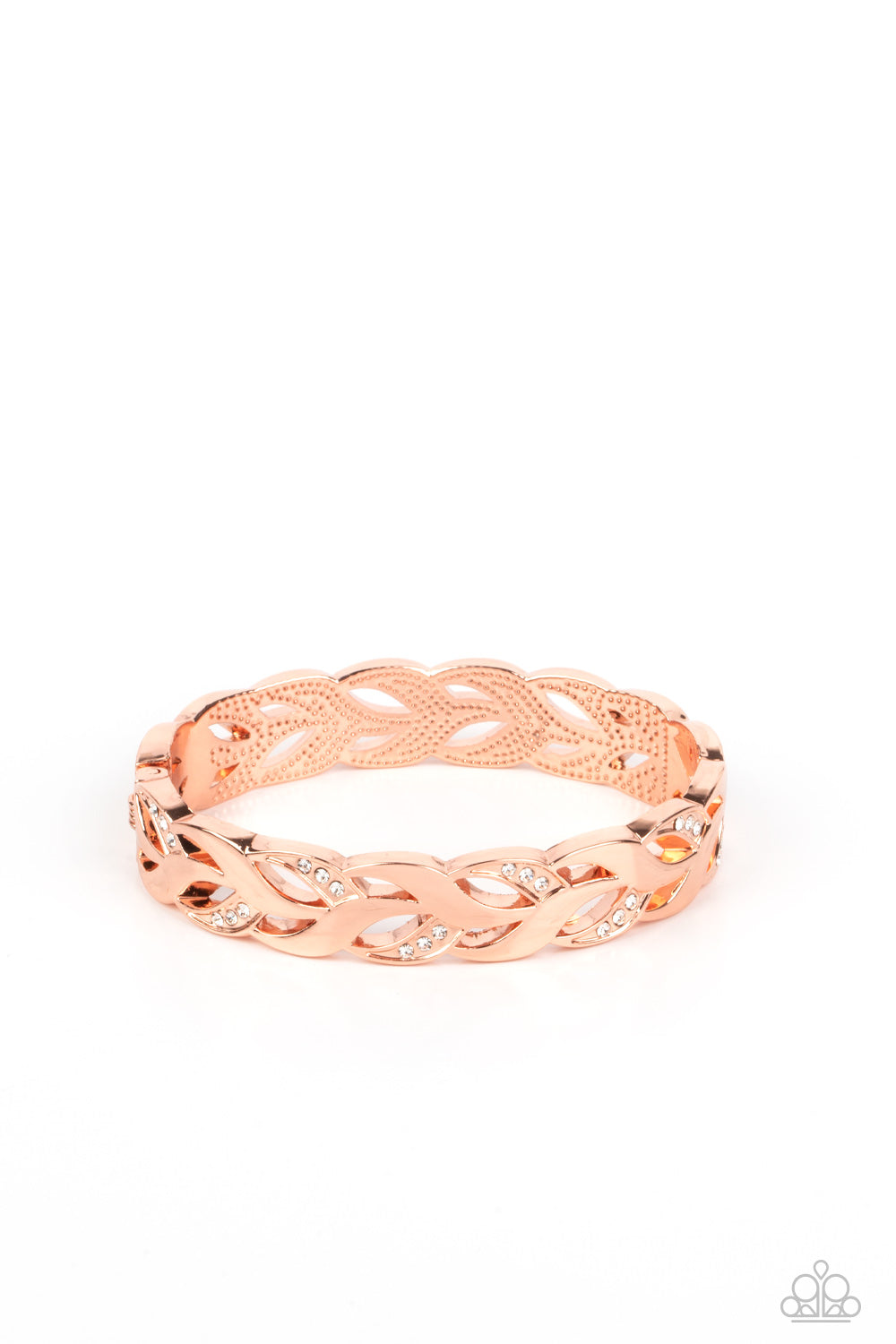 Editor-in-LEAF - Copper Hinged Bracelet