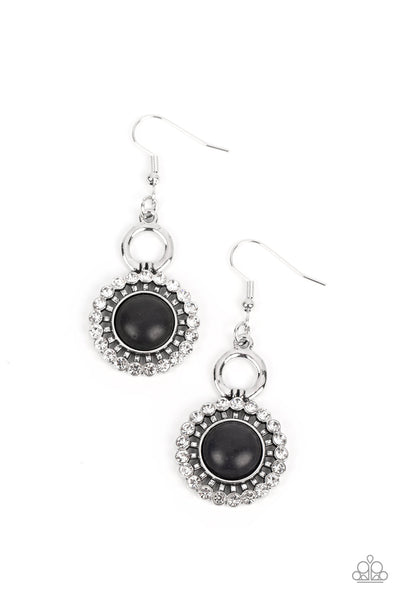 Mojave Mogul - Black Earrings