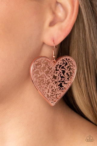 Fairest in the Land - Copper Earrings