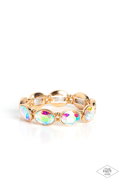 Diva In Disguise - Gold Multi Bracelet