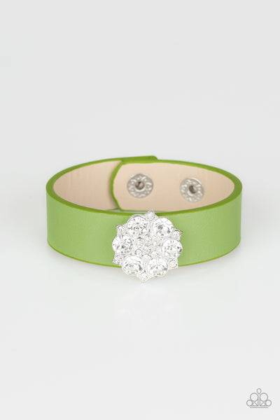 Show-Stopper - Green Wrap Urban Bracelet