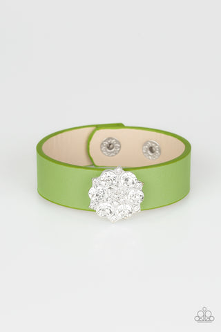 Show-Stopper - Green Wrap Urban Bracelet