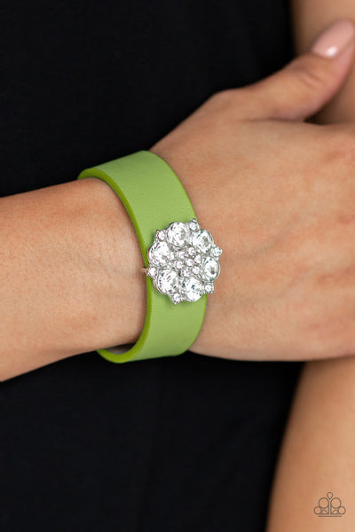 Show-Stopper - Green Wrap Urban Bracelet