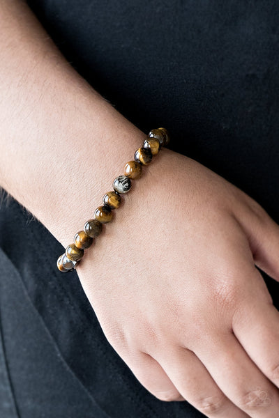 Centered - Brown Urban Bracelet