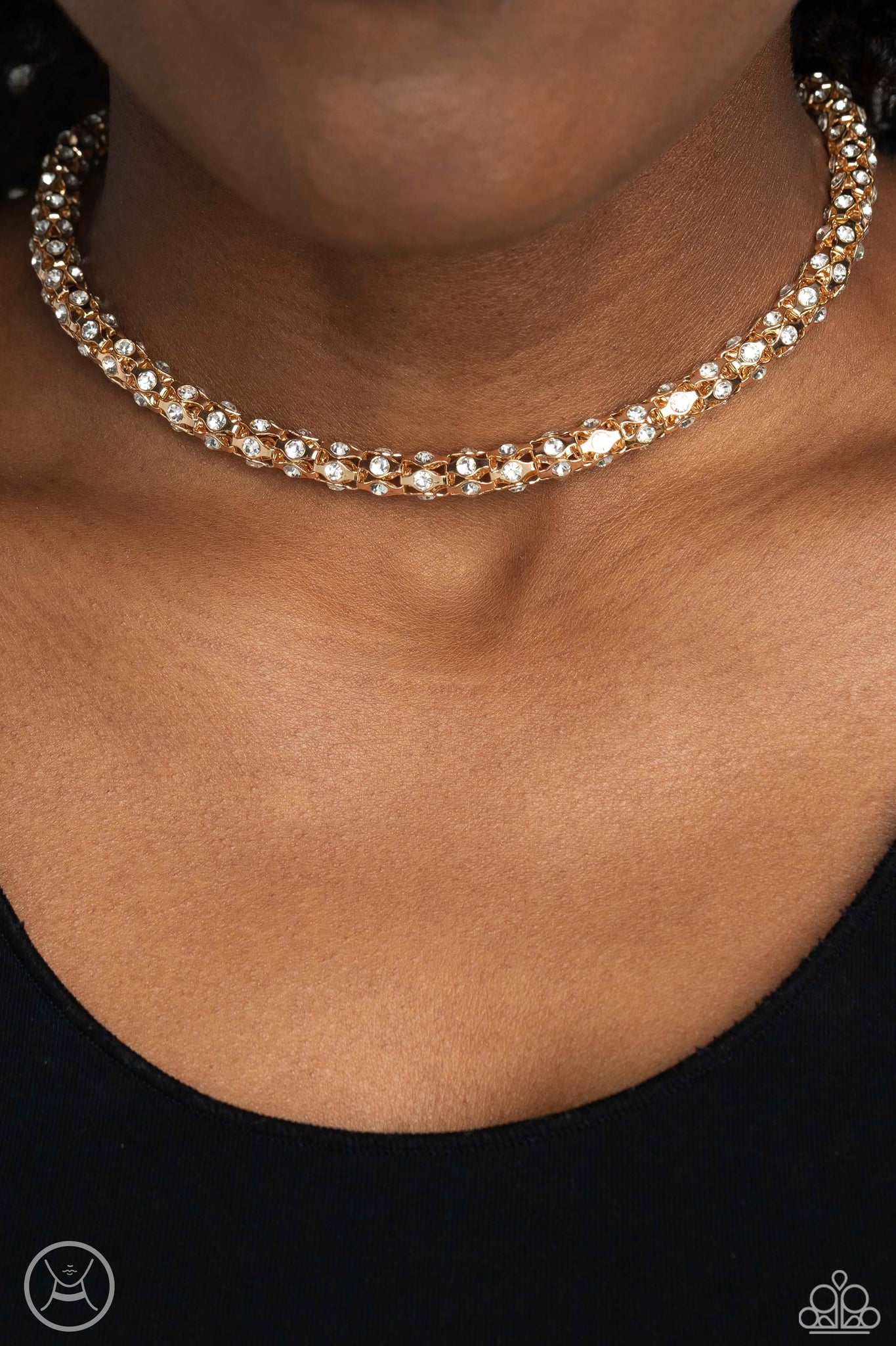 Eternal Effulgence - Gold Choker Necklace