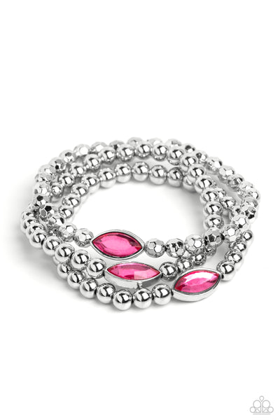 Twinkling Team - Pink Bracelet