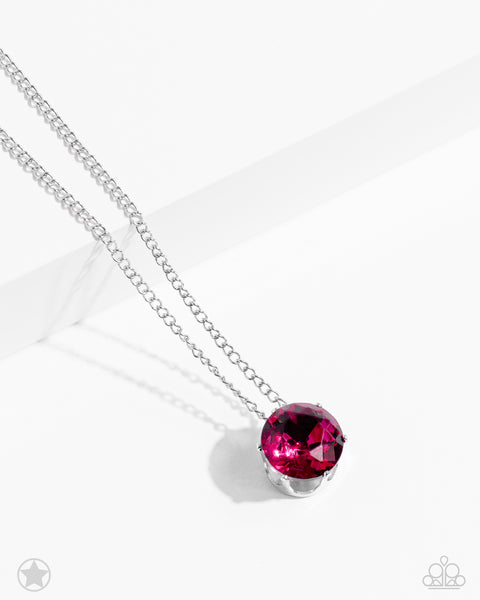 What a Gem - Pink Necklace - Limited Edition!