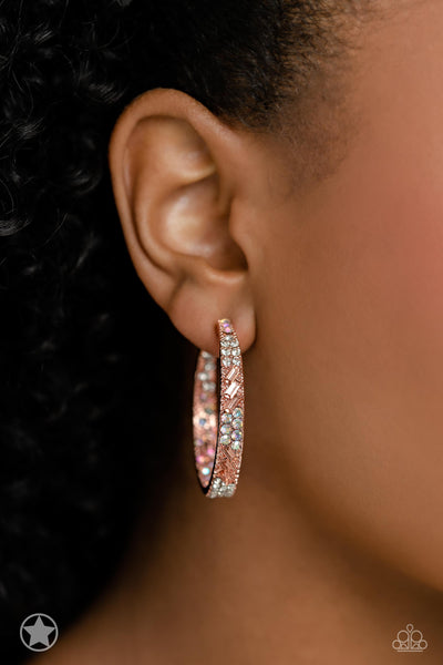 Glitzy by Association - Copper Earrings