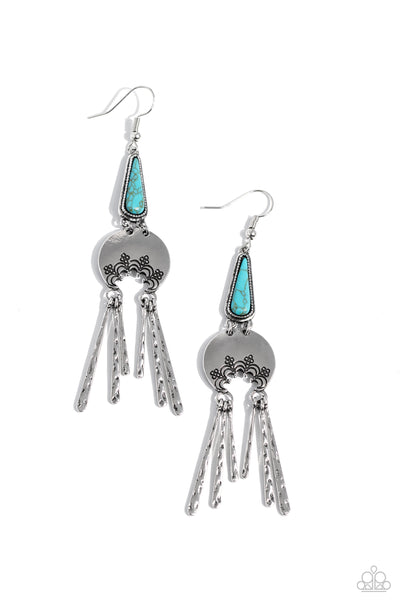 Highland Haute - Blue Earrings