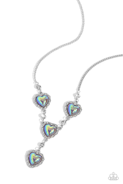 Stuck On You - Silver Necklace