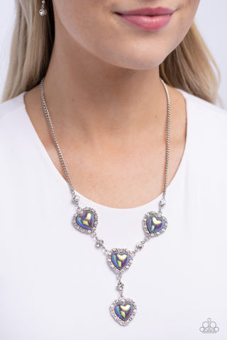 Stuck On You - Silver Necklace