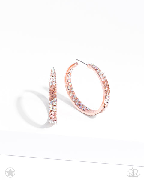 Glitzy by Association - Copper Earrings