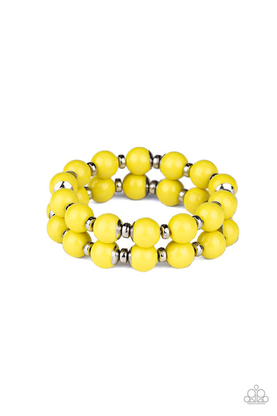 Bubble Blast Off - Yellow Bracelet