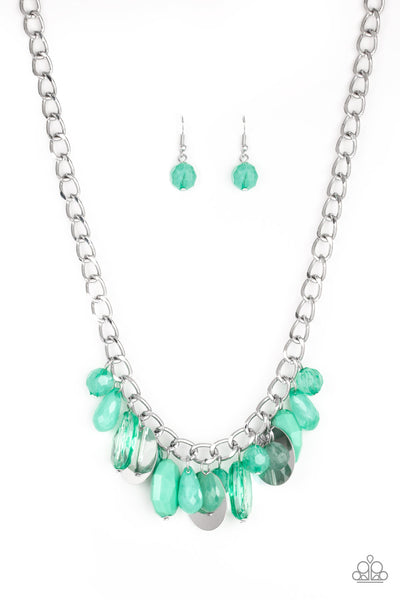 Treasure Shore - Green Necklace