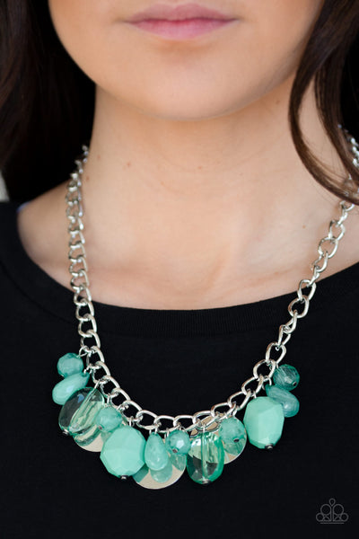 Treasure Shore - Green Necklace