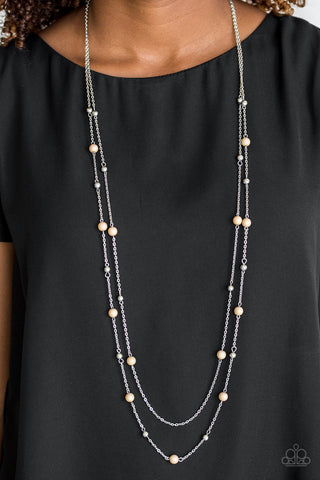 Beach Party Pageant - Brown Necklace