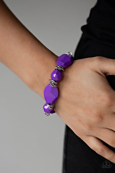 Savor The Flavor - Purple Bracelet