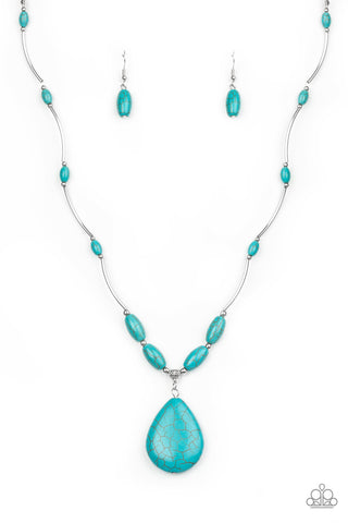 Explore The Elements - Blue Necklace