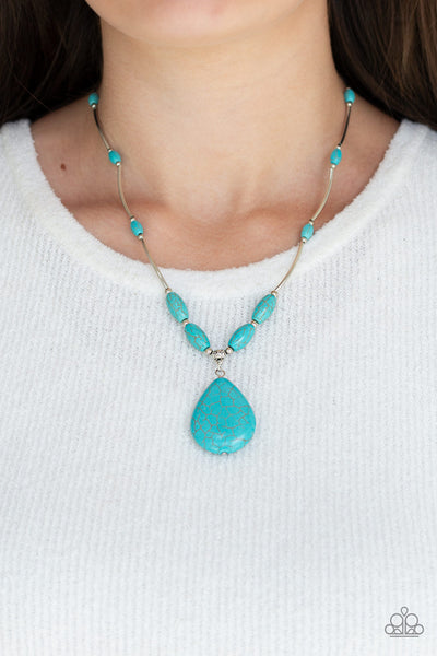 Explore The Elements - Blue Necklace