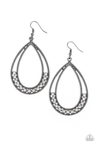 Glitz Fit - Silver Earrings