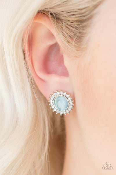 Hey There, Gorgeous - Blue Post Earrings