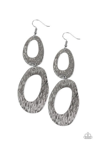 I've SHEEN It All - Black Earrings