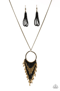 Badlands Beauty - Black Necklace