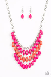Delhi Diva - Pink Necklace