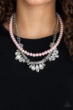 Bow Before The Queen - Pink Necklace