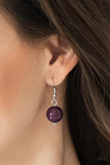 Gorgeously Globetrotter - Purple Necklace