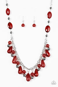 HUE's She? - Red Necklace
