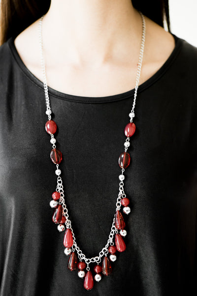 HUE's She? - Red Necklace