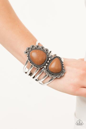 Nature Bound - Brown Bracelet