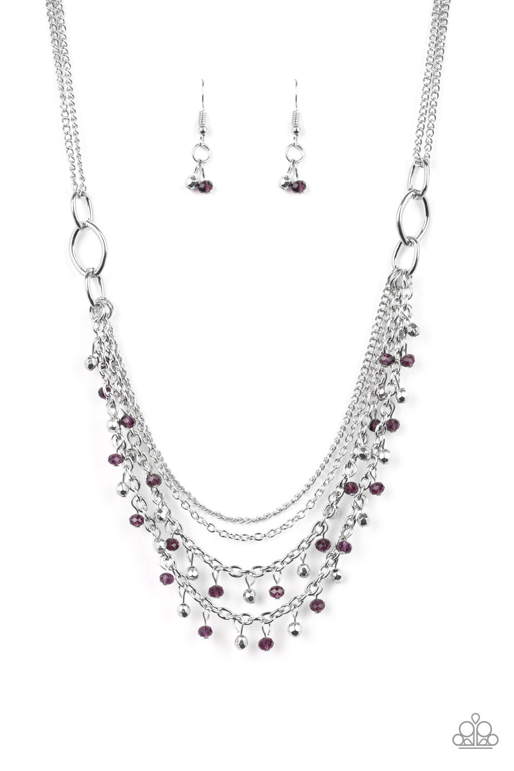 Financially Fabulous - Purple Necklace