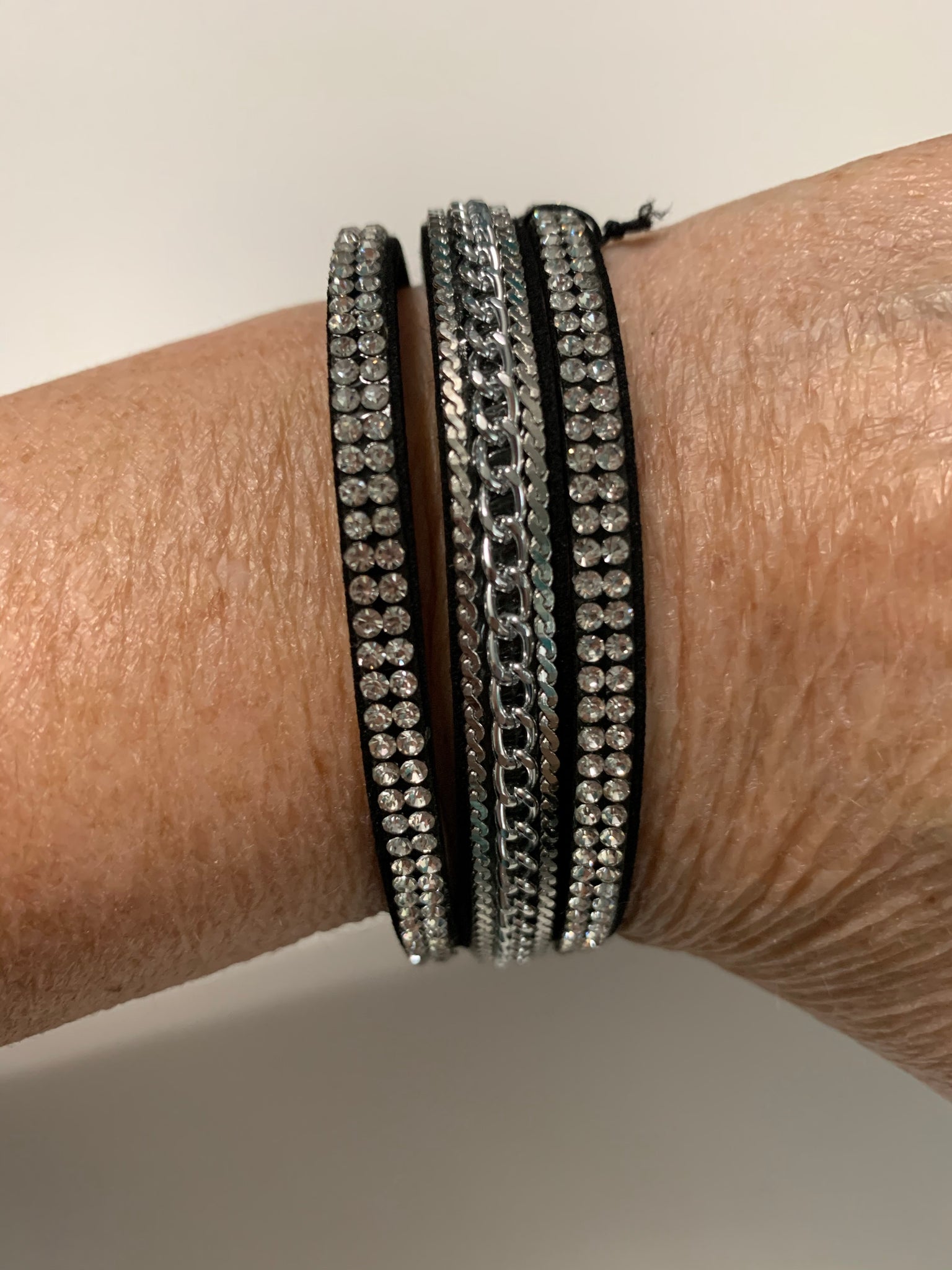 Unstoppable - Black Wrap Urban Bracelet